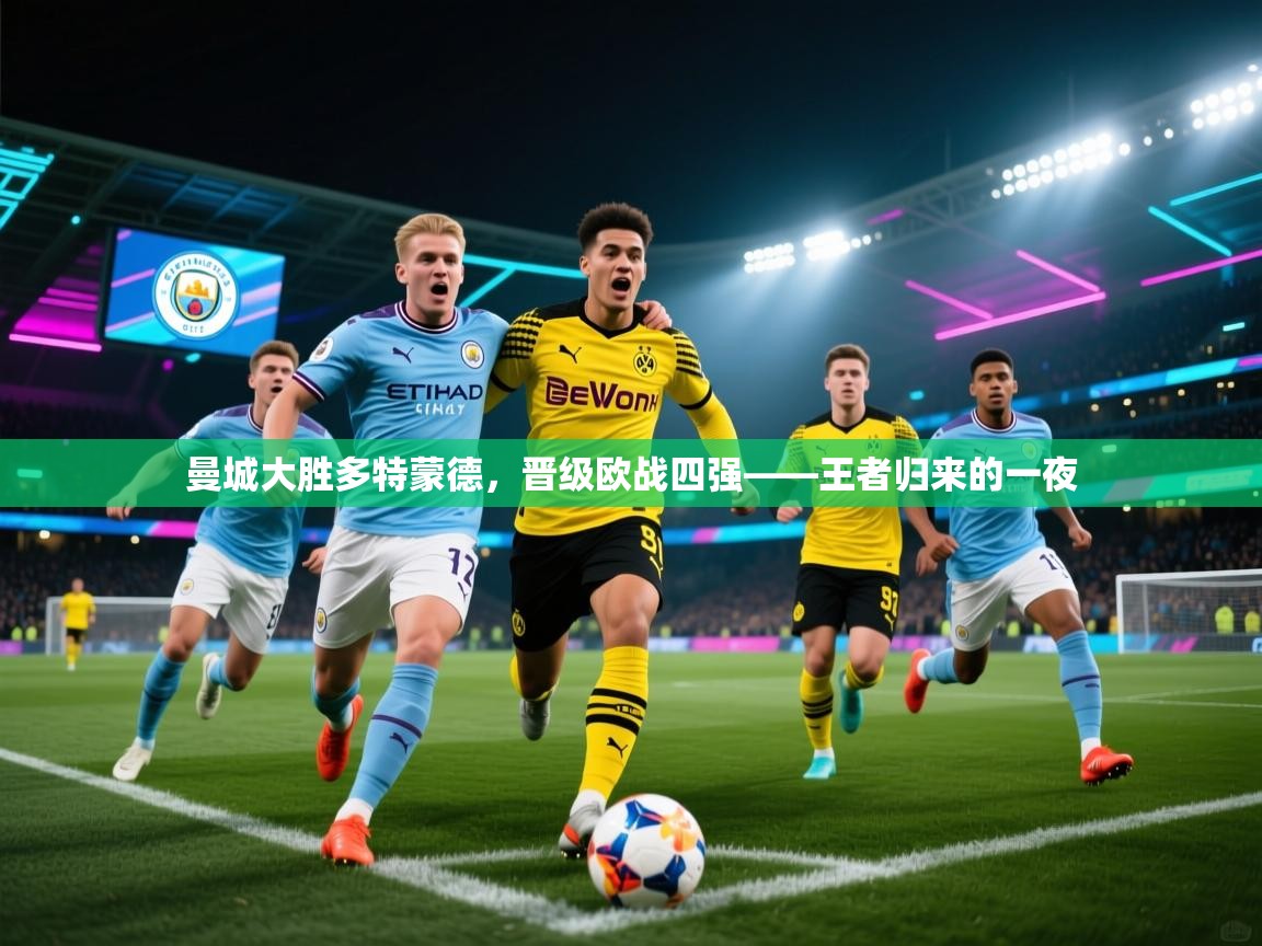 曼城大胜多特蒙德,晋级欧战四强——王者归来的一夜 第1张